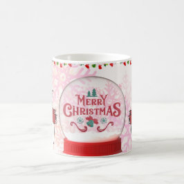 God jul med vintersrenarens julpresent kaffemugg