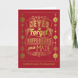 God jul medarbetare Helgdag Kort