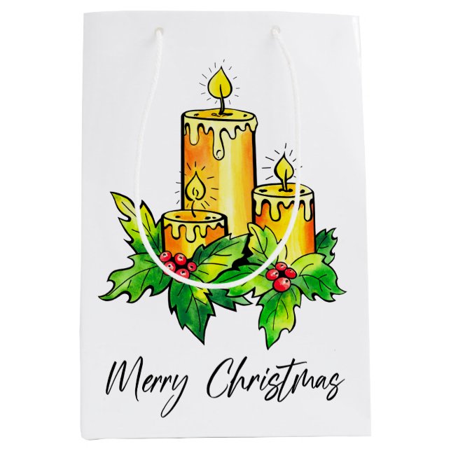 God jul Medium Gift Bag (Framsidan)