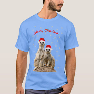 God jul Meerkats T Shirt