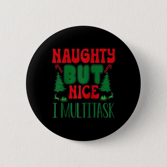 God jul, men fin multitasking Winter Holi Knapp (Framsida)