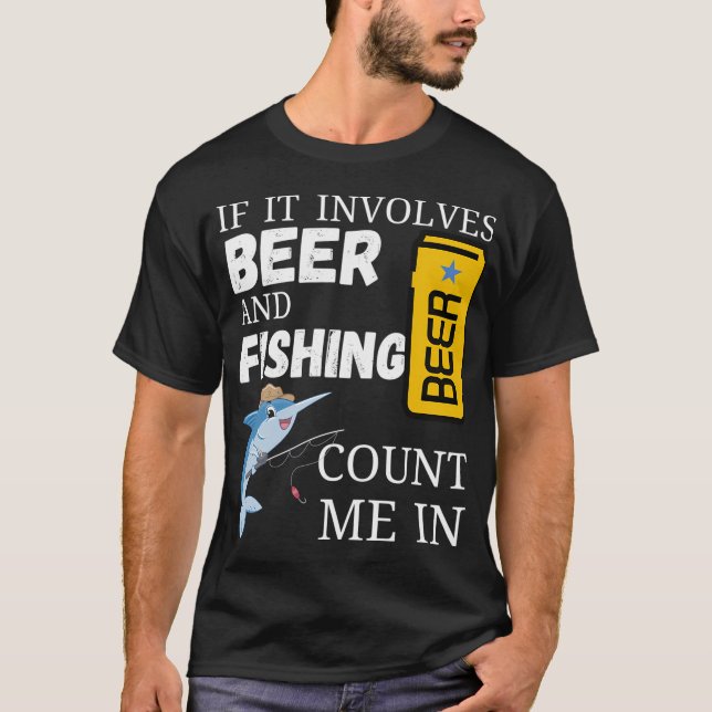 God Jul Men, jag skulle hellre fiska T Shirt (Framsida)