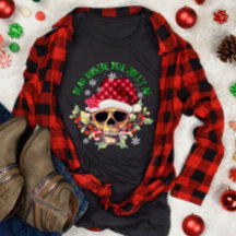 God jul men Jolly Af Skull