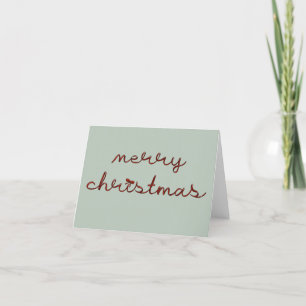 God jul-menyflikskort tack kort