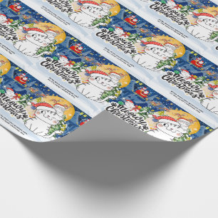 God jul Meowy Presentpapper