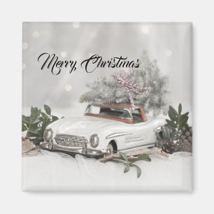 God jul Mercedes Benz Magnet