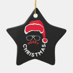 god jul, Merry & Bright Julgransprydnad Keramik