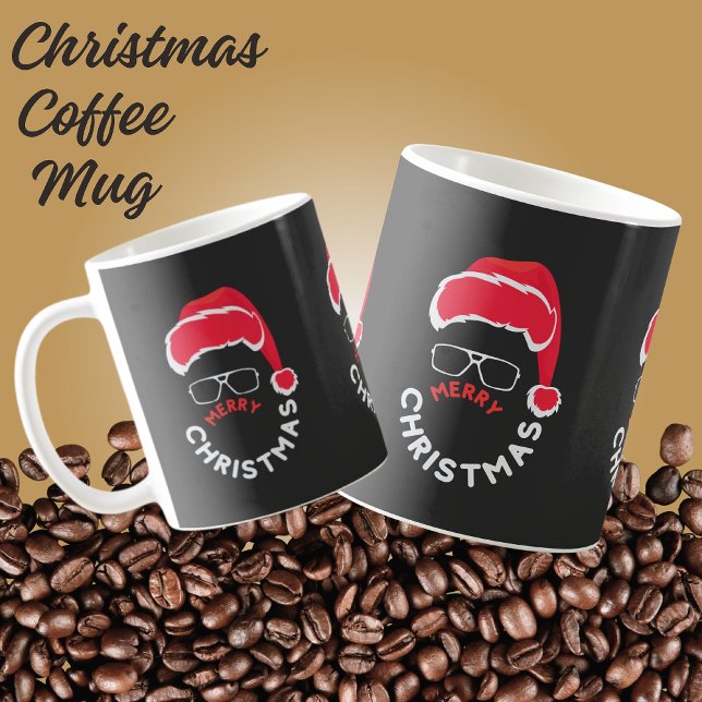 God jul, Merry & Bright Kaffemugg (Skapare uppladdad)
