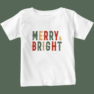 God jul, Merry & Bright T Shirt