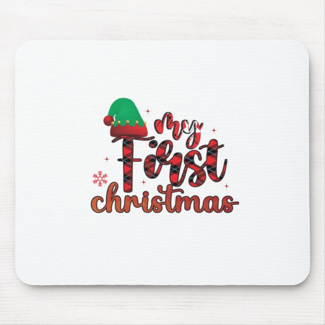 God jul Min första jul Musmatta (Framsidan)