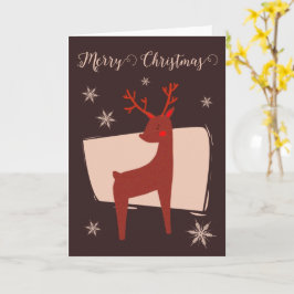 God jul min lilla hjort kort