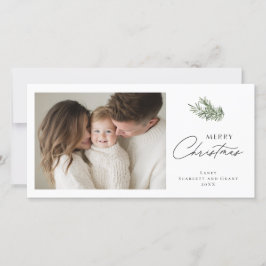 God jul Minimal julbukett Julkort