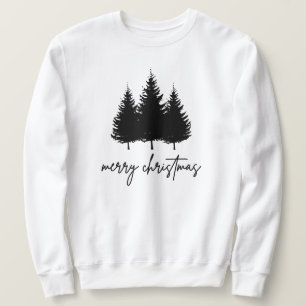 god jul minimalistisk Julhelg Lång Ärmad Tröja