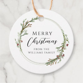 God jul Minimalistisk utandning Gåvor Etiketter