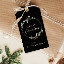 God jul Minimalistisk utandning Presentetikett
