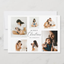 God jul | Minimalistiskt modernt multifoto