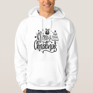 God jul Minimalistjulhus Hoodie