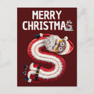 God jul minioner helg vykort