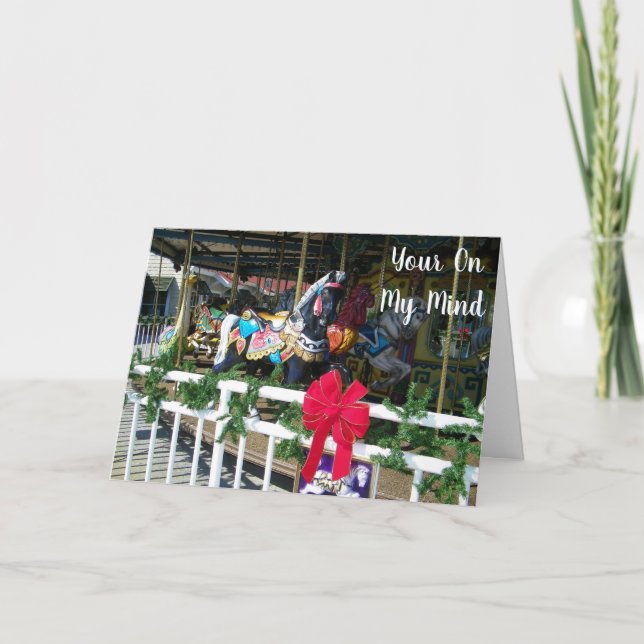 GOD JUL&MISSLYCKAS ALLT ÅR LÅNG HELGKORT (Framsida)