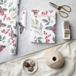 God jul Mistletoe Presentpapper