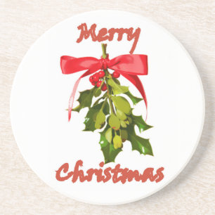 god jul mistletoe underlägg