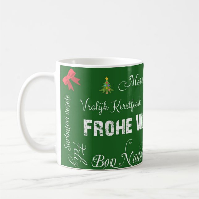 God jul mit heißer Magie! Kaffemugg (Vänster)