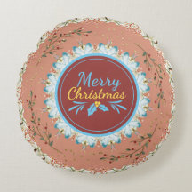 God jul Modern Art Decorative Pillow