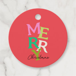 God jul Modern Bright Helgdag Gåvor Etiketter