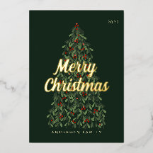 God jul Modern Elegant Julgran