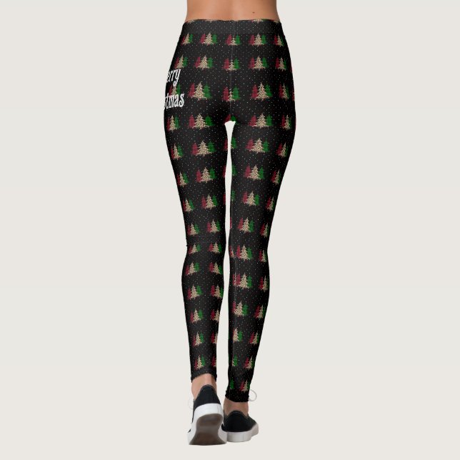 God Jul Modern & Elegant  Leggings (Baksida)