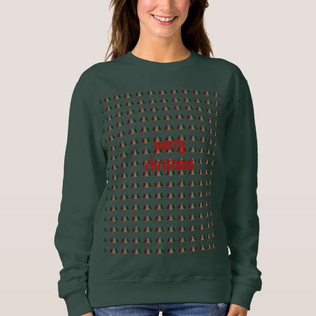 God Jul Modern & Elegant  T Shirt (Framsida)