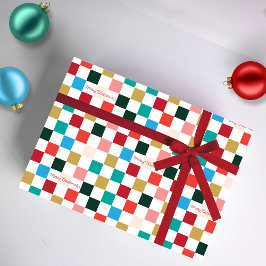 God jul Modern färgkontrollpanel Presentpapper