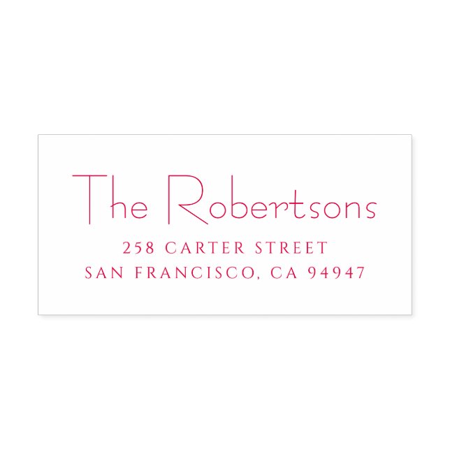 God jul Modern minimal Personlig Självfärgande Stämpel (Design)