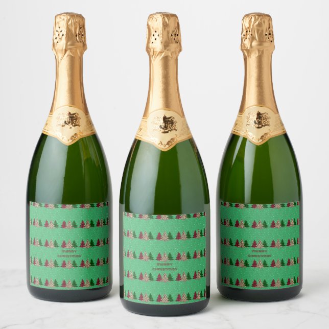 God jul Modern och Elegant (Flaskor)