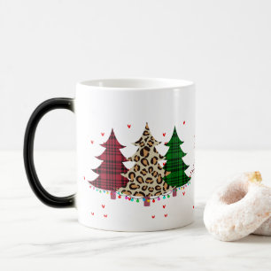 God jul Modern och Elegant Magisk Mugg