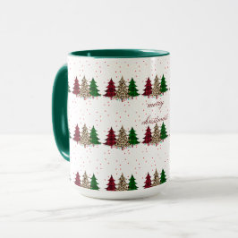 God jul Modern och Elegant Mugg