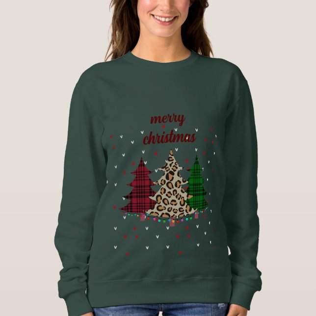 God jul Modern och Elegant T Shirt (Framsida)