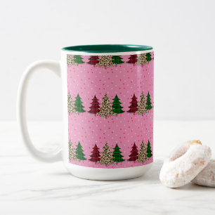 God jul Modern och Elegant Två-Tonad Mugg