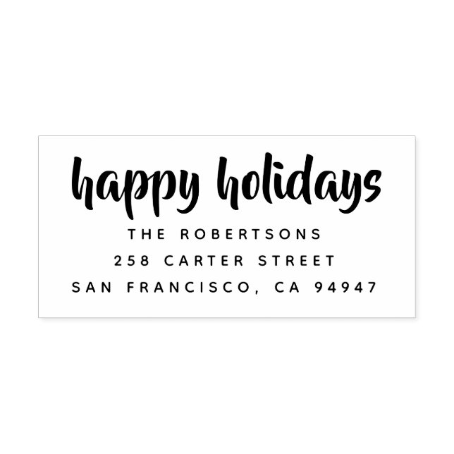 God jul Modern Personlig Självfärgande Stämpel (Design)