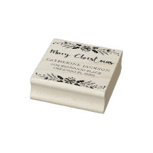 God jul Modern Script-Returadress