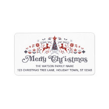 God jul Modern skandinaviska Stil Helgdag