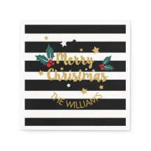 God jul Modern textdesign Guld Glitter