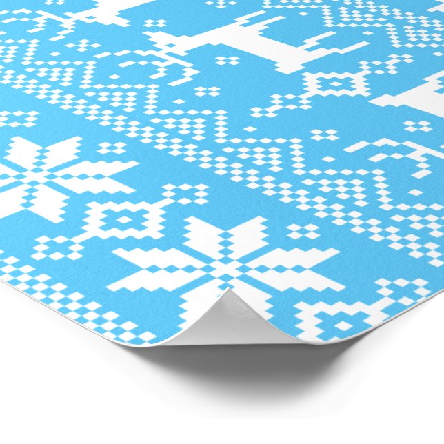 GOD JUL MÖNSTER 1 POSTER (Hörn)