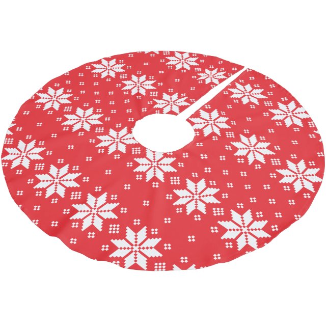 GOD JUL MÖNSTER 5 JULGRANSMATTA BORSTAD POLYESTER (Vinklad)