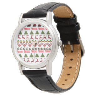 God jul, Mönster. Armbandsur
