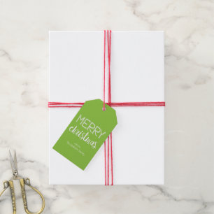 God jul Mönster Helgdag Gift-Märkre Presentetikett