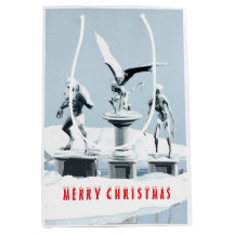 God jul. Monster isskulpturer