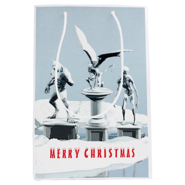 God jul. Monster isskulpturer (Framsidan)
