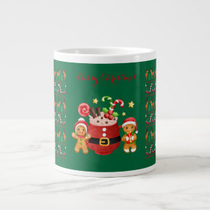 God jul Mönster,Julgåvor Jumbo Mugg