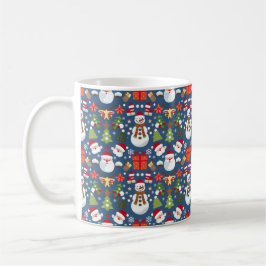 God Jul-Mönster Kaffemugg
